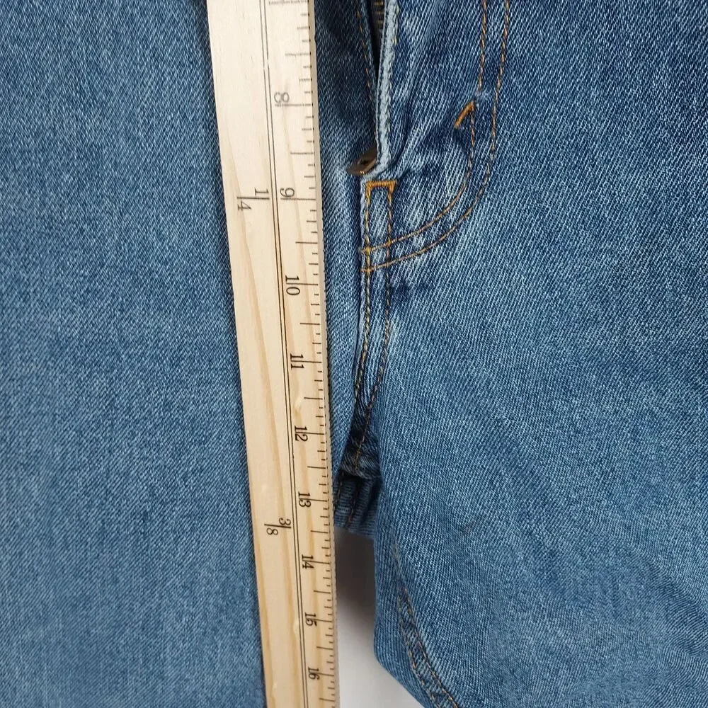 Levi’s 550 Relaxed Fit Jeans Men’s 40x30 Blue Denim Tapered Leg Zip Fly